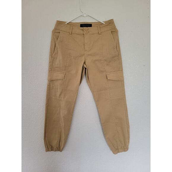 Sanctuary Women's Khaki Cargo Jogger Pants size 26 #P2 - Picture 1 of 5
